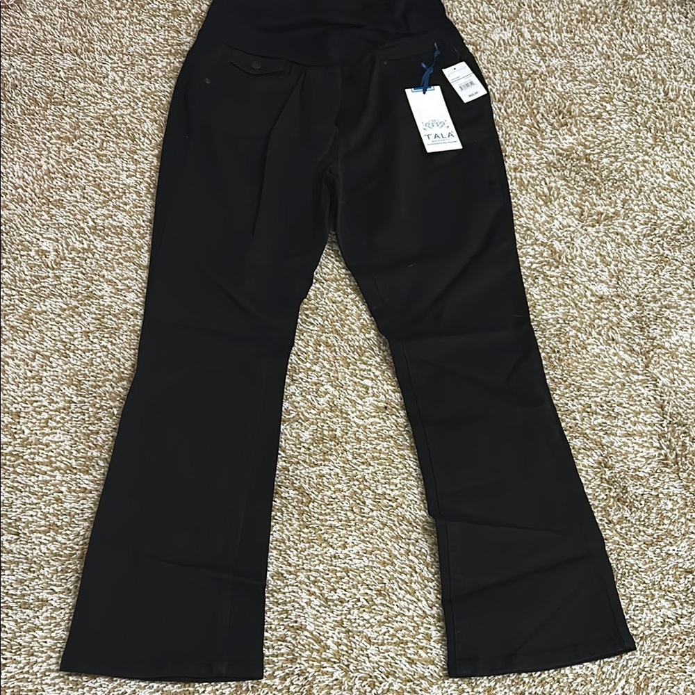 Black Flare Boot Cut Pants Classic Silhouette